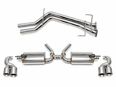 Fabspeed Exhaust Sport Performance Package WITHOUT ECU Upgrade. Porsche 957 Cayenne V6 (2008-2010) - 95511302330, 95511302331, 95511303401, 95511303402, 95511303301, 95511303302 - FS.POR.957V6.MAXP, FS.POR.957V6.CB
